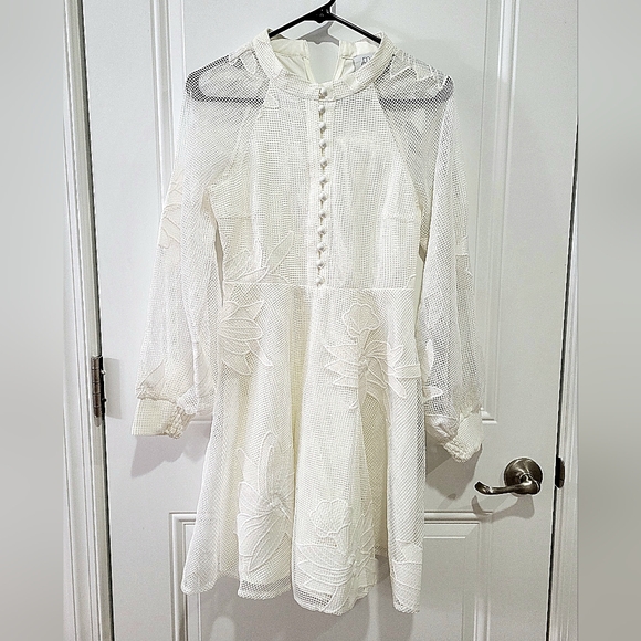 NWT Anthropologie Mare Mare Sabine Embroidered Mini Dress XS - Picture 9 of 16